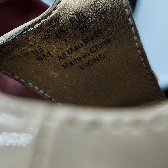 Life Stride "Viking" Strappy Beige Peep-toe Slingback High-heeled Sandals SZ 9M - Picture 10 of 12